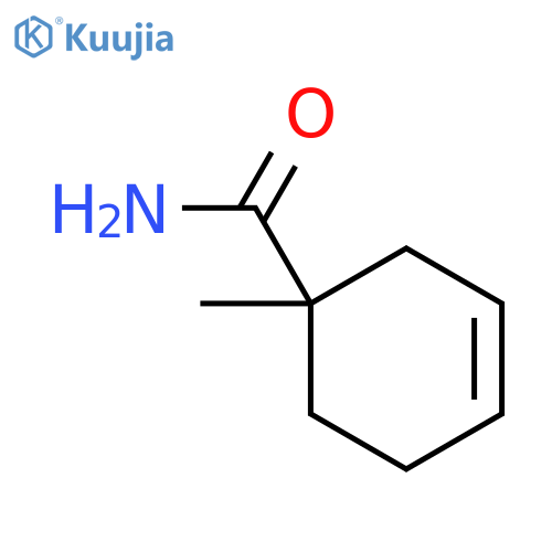 1-methylcyclohex-3-ene-1-carboxamide structure