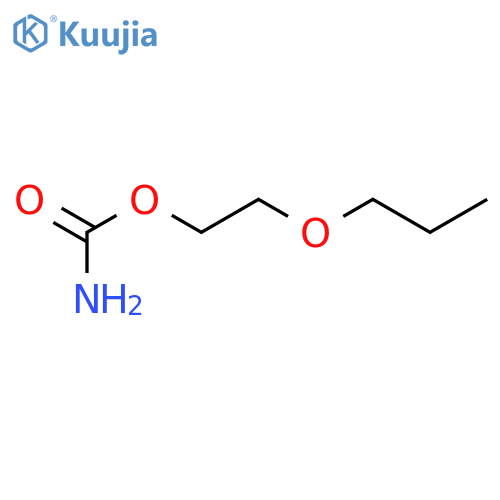 2-propoxyethyl carbamate structure
