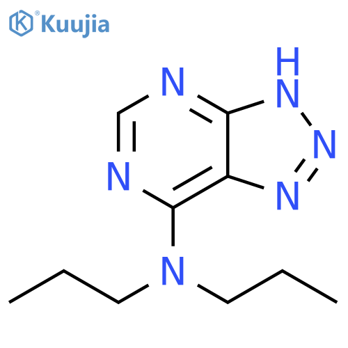 N,n-dipropyl-7ah-triazolo[4,5-d]pyrimidin-7-amine structure
