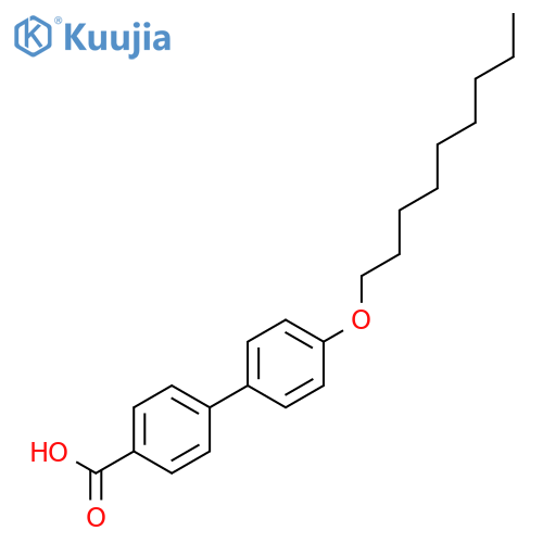 4'-(Nonyloxy)1,1'-biphenyl-4-carboxylic acid structure