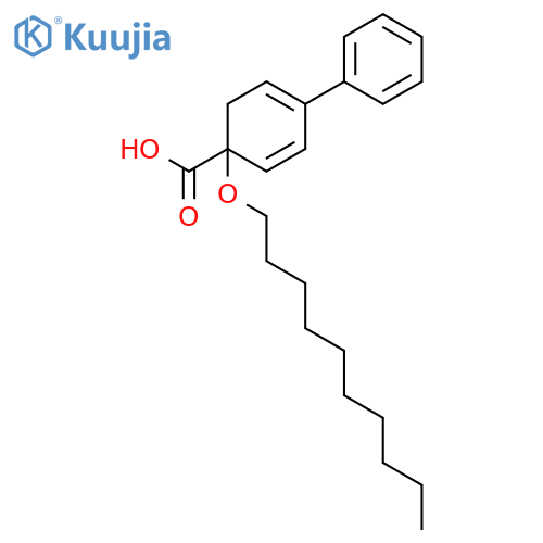 4'-Decyloxybiphenyl-4-carboxylic Acid structure