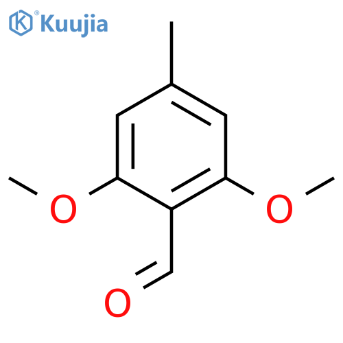 2,6-Dimethoxy-4-methylbenzaldehyde structure