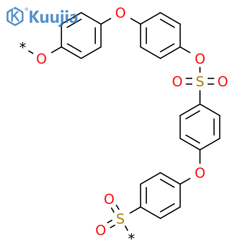POLY(OXY-1,4-PHENYLENEOXY-1,4-PHENYLENEOXYSULFONYL-1,4-PHENYLENEOXY-1,4-PHENYLENESULFONYL) structure
