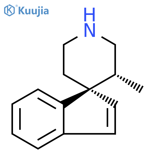 (1R,3'R)-3'-Methylspiro[1H-indene-1,4'-piperidine structure
