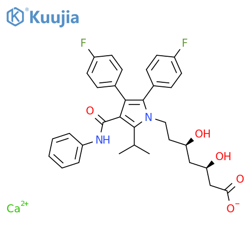 Difluoro Atorvastatin Calcium Salt structure