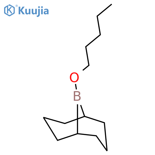 9-Borabicyclo[3.3.1]nonane, 9-(pentyloxy)- structure