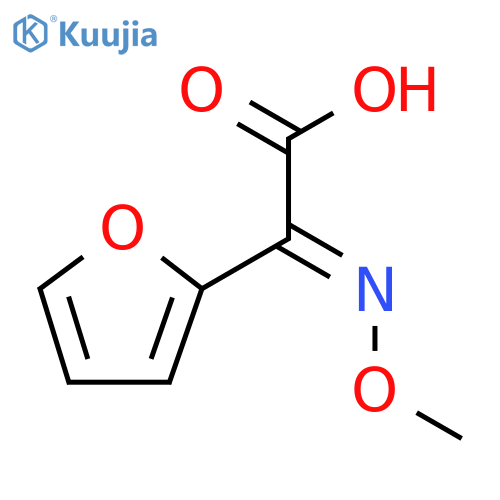 (E)-(2-(Furan-2-yl)-2-(methoxyimino)acetic Acid structure