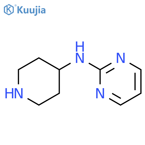 N-Piperidin-4-ylpyrimidin-2-amine structure