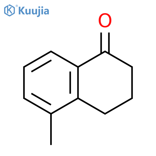 5-methyl-1,2,3,4-tetrahydronaphthalen-1-one structure