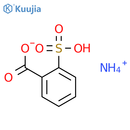 2-Sulfobenzoic Acid Monoammonium Salt structure
