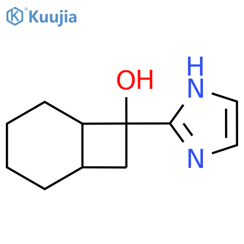 7-(1H-Imidazol-2-yl)bicyclo[4.2.0]octan-7-ol structure