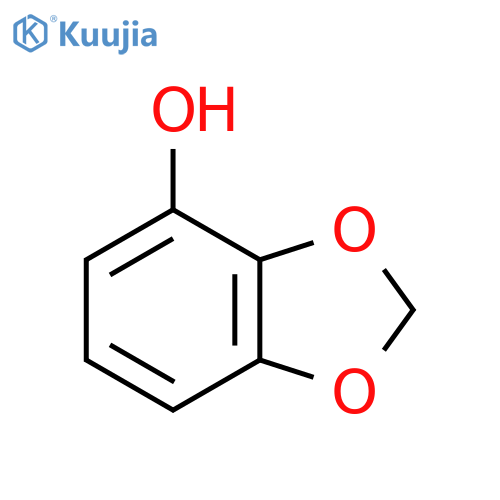 2H-1,3-benzodioxol-4-ol structure