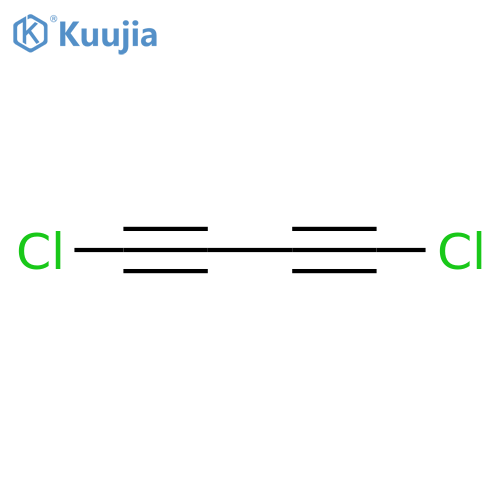 1,3-Butadiyne, 1,4-dichloro-, radical ion(1+) structure