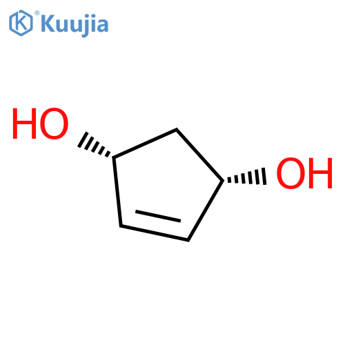 (1r,3s)-cyclopent-4-ene-1,3-diol structure