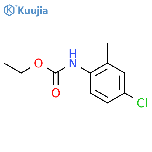 Carbamic acid,(4-chloro-2-methylphenyl)-, ethyl ester (9CI) structure