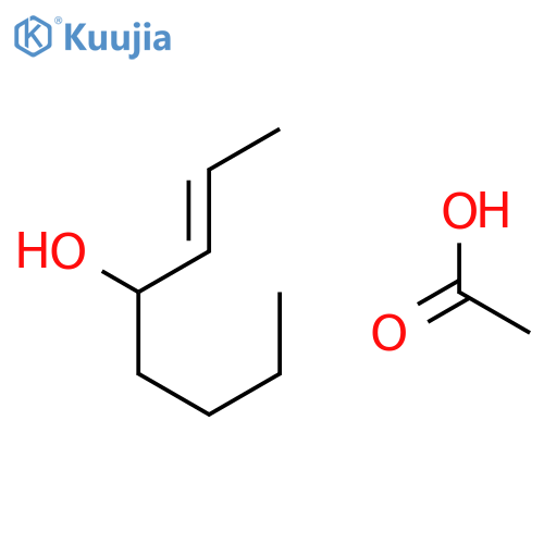 2-Octen-4-ol, acetate, (E)- structure
