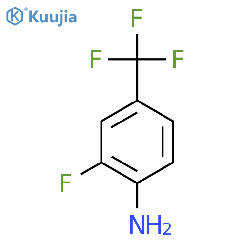 2-Fluoro-4-(trifluoromethyl)aniline structure