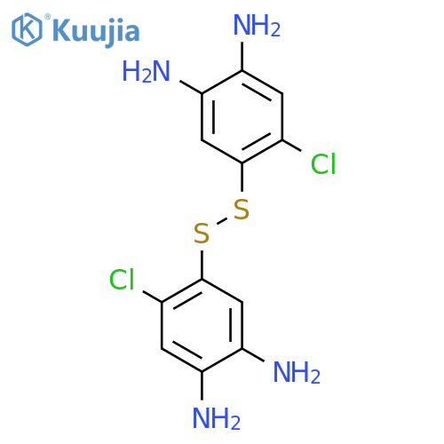 1,2-Benzenediamine, 4,4'-dithiobis[5-chloro- structure