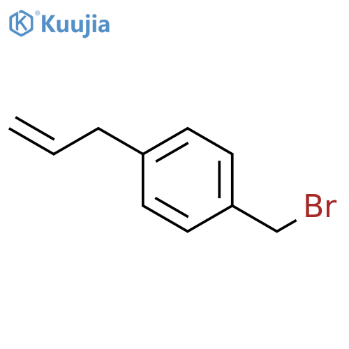 Benzene, 1-(bromomethyl)-4-(2-propenyl)- structure