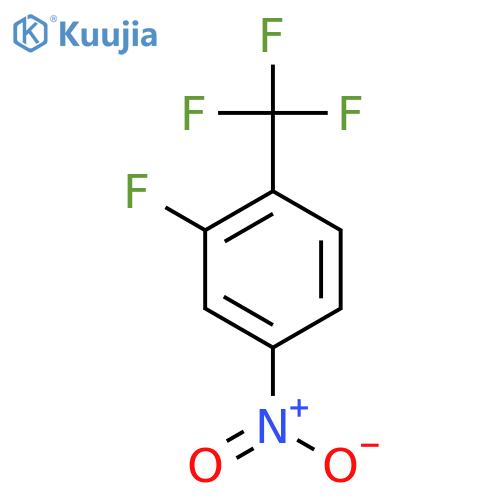 2-Fluoro-4-nitro-1-(trifluoromethyl)benzene structure
