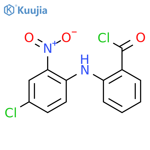 2-(4-Chloro-2-nitrophenyl)aminobenzoyl Chloride structure
