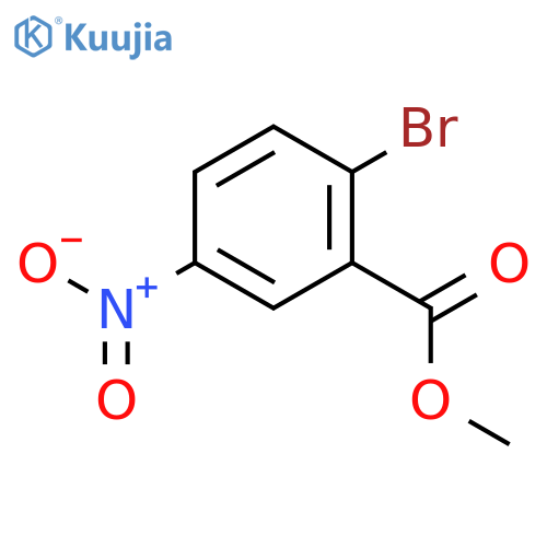 2-Bromo-5-nitrobenzoic Acid Methyl Ester structure