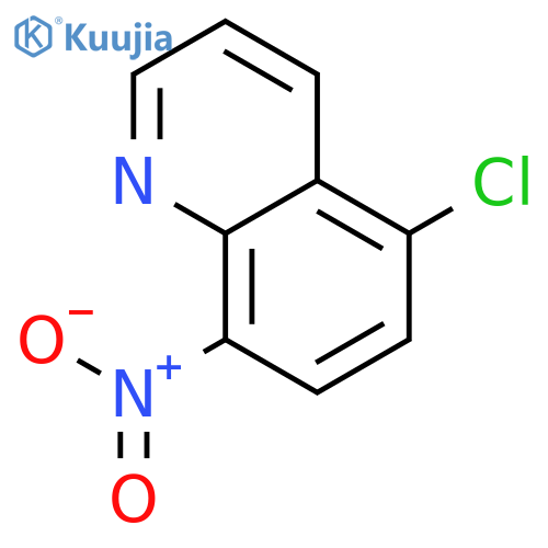 5-Chloro-8-nitroquinoline structure