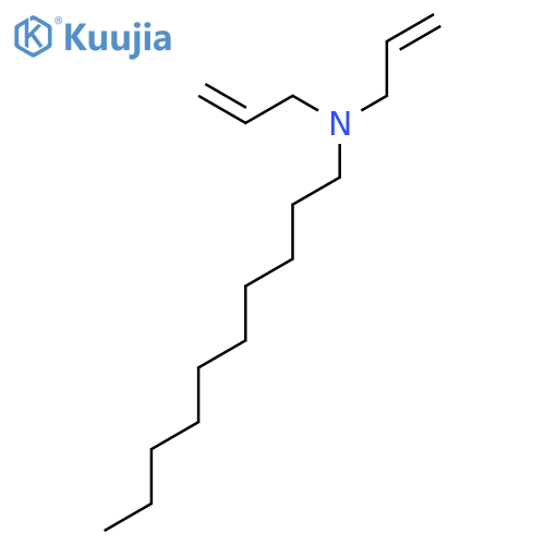 1-Decanamine, N,N-di-2-propenyl- structure