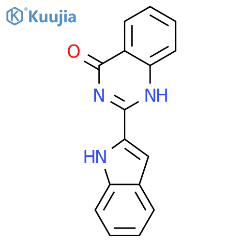 4(1H)-Quinazolinone, 2-(1H-indol-2-yl)- structure