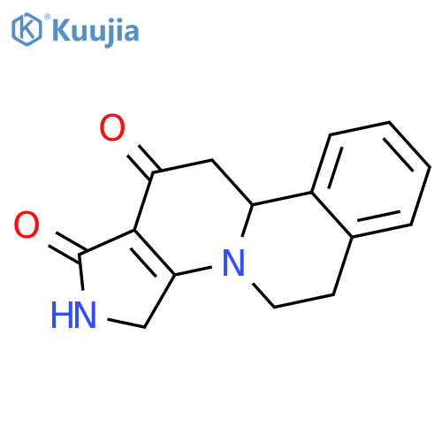 Benzo[a]pyrrolo[3,4-f]quinolizine-1,12-dione, 2,3,5,6,10b,11-hexahydro- structure