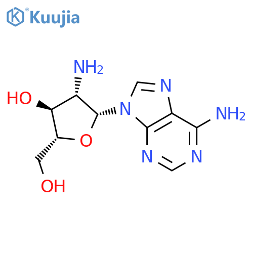9H-Purin-6-amine,9-(2-amino-2-deoxy-b-D-arabinofuranosyl)- structure