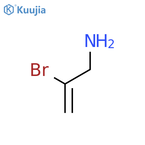 2-bromoprop-2-en-1-amine structure
