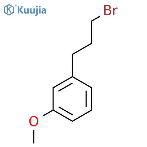 1-(3-Bromopropyl)-3-methoxybenzene structure