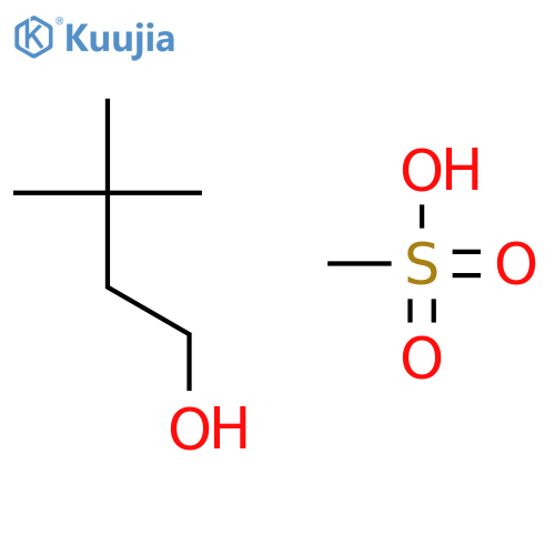 3,3-dimethylbutyl methanesulfonate structure