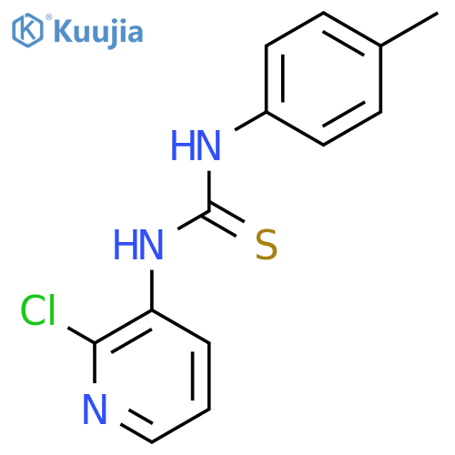 1-(2-Chloropyridin-3-yl)-3-(p-tolyl)thiourea structure