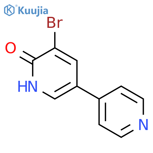 [3,4'-BIPYRIDIN]-6(1H)-ONE, 5-BROMO- structure