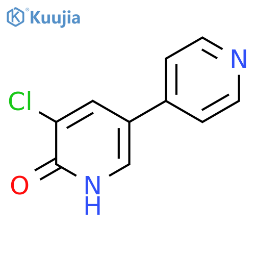 [3,4'-Bipyridin]-6(1H)-one, 5-chloro- structure