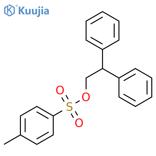 2,2-diphenylethyl 4-methylbenzenesulfonate structure