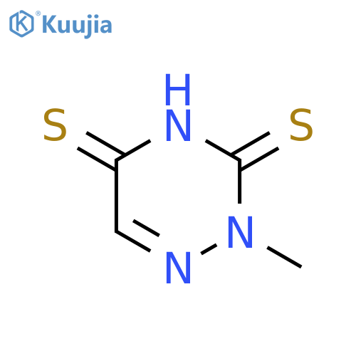 1,2,4-Triazine-3,5(2H,4H)-dithione,2-methyl- structure
