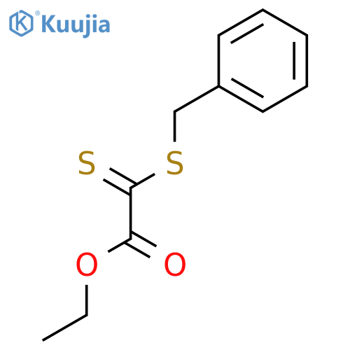 Acetic acid, [(phenylmethyl)thio]thioxo-, ethyl ester structure