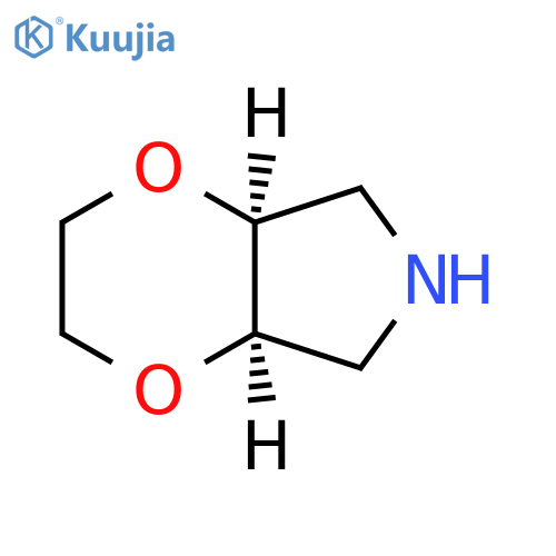 cis-3,4a,5,6,7,7a-hexahydro-2H-[1,4]dioxino[2,3-c]pyrrole structure