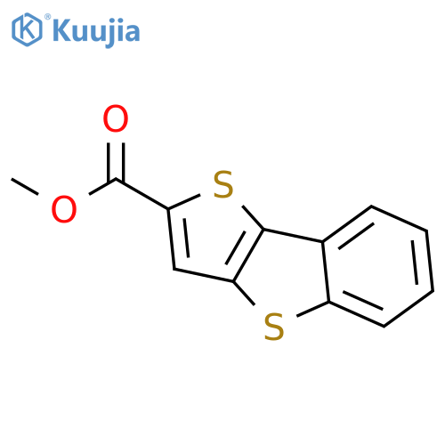 THIENO[3,2-B][1]BENZOTHIOPHENE-2-CARBOXYLIC ACID, METHYL ESTER structure