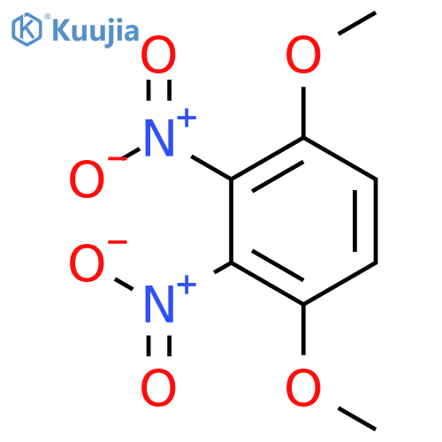 1,4-dimethoxy-2,3-dinitrobenzene structure