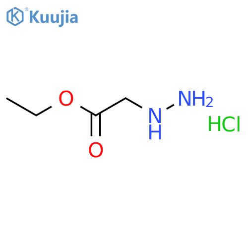 ethyl 2-hydrazinoacetate;hydrochloride structure