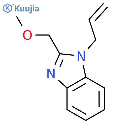 1H-Benzimidazole, 2-(methoxymethyl)-1-(2-propenyl)- structure