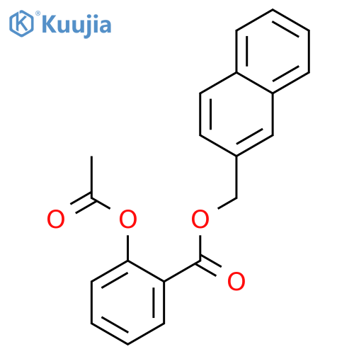 2-naphthylmethyl 2-(acetyloxy)benzoate structure