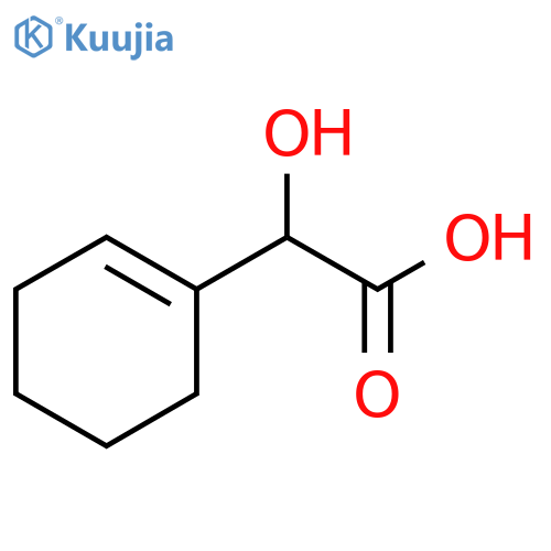 2-(cyclohex-1-en-1-yl)-2-hydroxyacetic acid structure