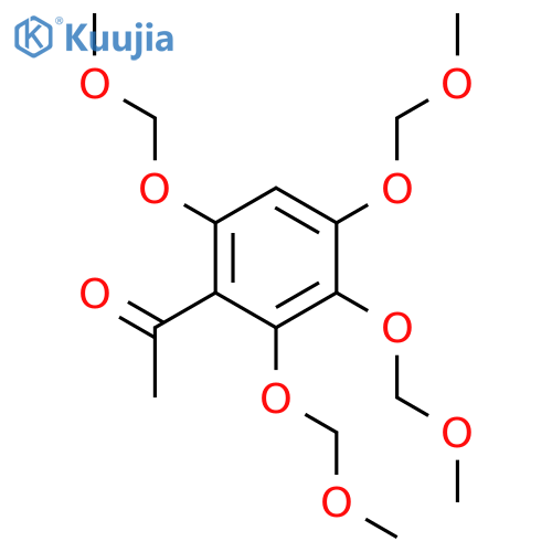 ETHANONE, 1-[2,3,4,6-TETRAKIS(METHOXYMETHOXY)PHENYL]- structure
