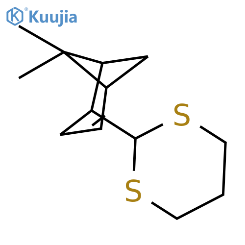 1,3-DITHIANE, 2-(6,6-DIMETHYLBICYCLO[3.1.1]HEPT-2-EN-2-YL)- structure