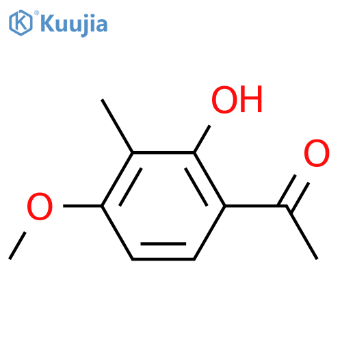 Ethanone,1-(2-hydroxy-4-methoxy-3-methylphenyl)- structure